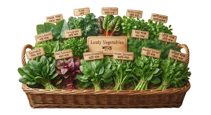 Leafy Vegetables (শাক)